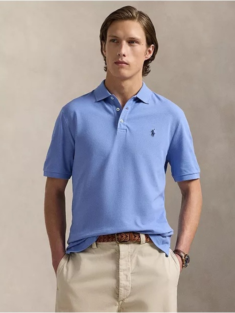 Polo Ralph Lauren Classic Fit Short Sleeve Blue Polo